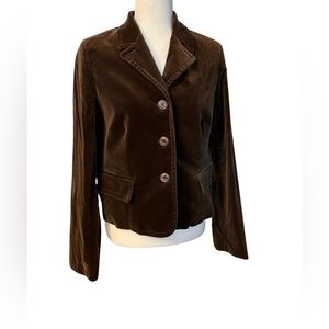 EUC Vintage Marshall Fields Velvet Blazer sz 12